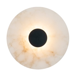 Aplica de perete LED, Ambientala, ALABASTER, Negru, ZB-2551
