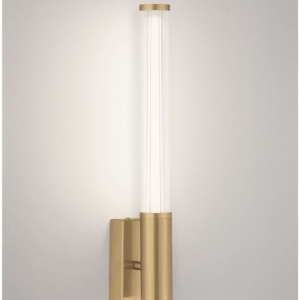 Aplica de perete LED baie IP44 NOLD aurie - Img 10