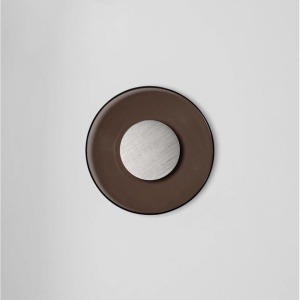 Aplica de perete LED design ambiental Esti maro inchis 226047 universul-luminii.ro