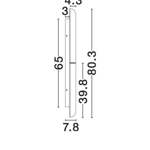 Aplica de perete LED design decorativ GLOREE - Img 10