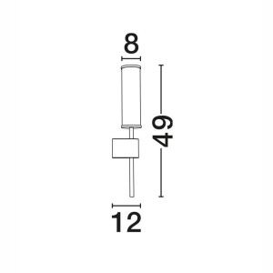 Aplica de perete LED design decorativ NOLIA - Img 3