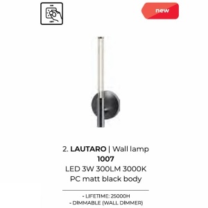 Aplica de perete LED design minimalist LAUTARO - Img 3