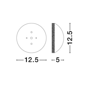 Aplica de perete LED design modern ambiental Iona negru 229067 universul-luminii.ro