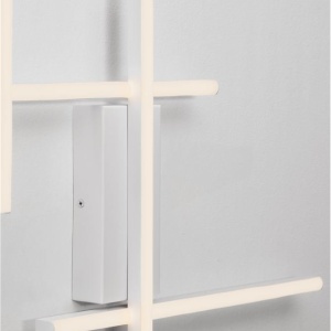 Aplica de perete LED design modern APECHO alb - Img 6