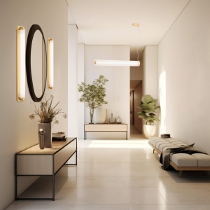 Aplica de perete LED eleganta realizata manual Hampton alama periata 158337 universul-luminii.ro