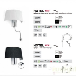 Aplica de perete LED Hotel 29941 - Img 3