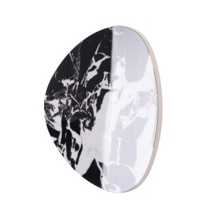 Aplica de perete LED, Marmura, Negru, Marbles 10W 168177 universul-luminii.ro