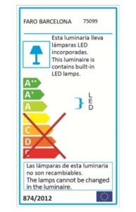 Aplica de perete LED pentru exterior, IP44 SENTINEL 75099 180887 universul-luminii.ro