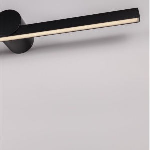 Aplica de perete LED pentru oglinda baie IP54 BREGGO negru, 61cm 148977 universul-luminii.ro