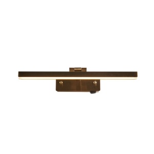 Aplica de perete LED pentru oglinda sau tablou Corfu alama 221857 universul-luminii.ro