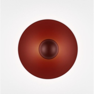 Aplica de perete LED stil minimalist EDEM rosu 152657 universul-luminii.ro