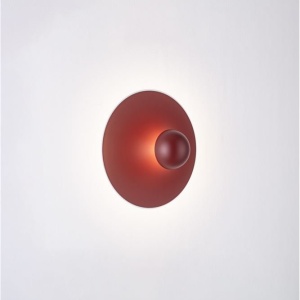 Aplica de perete LED stil minimalist EDEM rosu 232717 universul-luminii.ro
