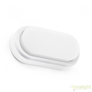 Aplica de perete LED terasa exterior FRED alba 70664