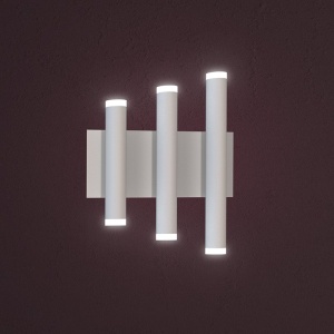 Aplica de perete LED tubular design minimalist CALA alb - Img 4