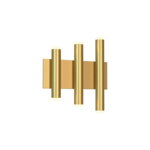 Aplica de perete LED tubular design minimalist CALA auriu - Img 1