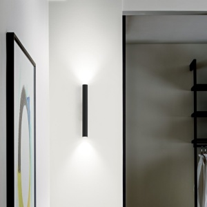 Aplica de perete LOOK LED AP2 ROUND D30 H300 ON-OFF BIANCO 3000K - Img 2