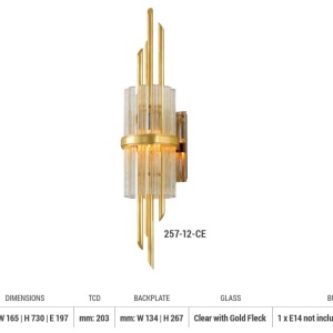 Aplica de perete LUX, realizata manual, design deosebit SYMPHONY - Img 3