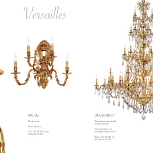 Aplica de perete LUX realizata manual, Versailles 225447 universul-luminii.ro