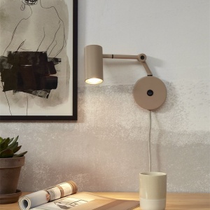 Aplica de perete metal design modern Montreux sand 141747 universul-luminii.ro