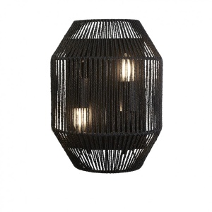 Aplica de perete modena Wicker 11201-2BK SRT