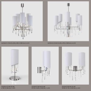 Aplica de perete moderna design deosebit Cristal Bohemia Exclusive GLOSSA 01-WL - Img 3
