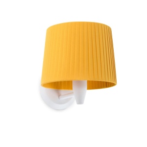 Aplica de perete moderna design elegant SAMBA mini alb/galben - Img 1