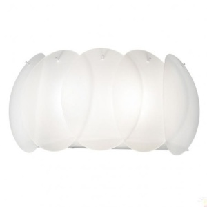 Aplica de perete moderna OVALINO AP2 BIANCO 038025 - Img 1