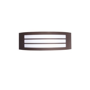 Aplica de perete pentru exterior IP44 ZENITH maro antic NVL-713114