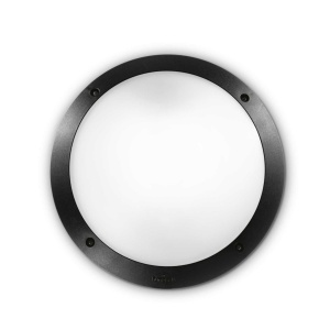 Aplica de perete pt. exterior, diam.30cm, IP66, POLAR-1 AP1 NERO