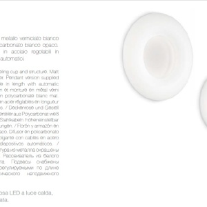 Aplica de perete sau tavan, diametru 30cm, LED POLO PL80 BIANCO 140537 52667 universul-luminii.ro