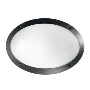 Aplica de perete / tavan exterior IP66 MEDEA-1 AP1 NERO