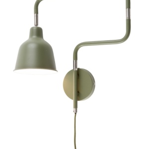 Aplica design modern cu brat articulat London verde LONDON/W/OG 48097 universul-luminii.ro