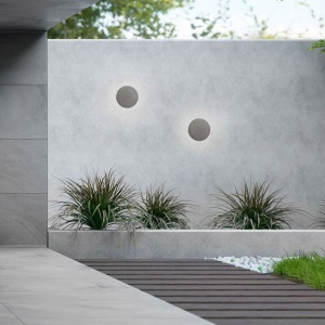 Aplica din ciment iluminat exterior LED IP65 CERLER gri - Img 3