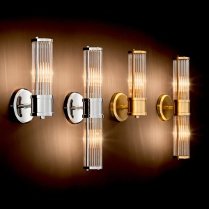 Aplica eleganta design LUX Claridges nickel 111017 HZ 60147 universul-luminii.ro