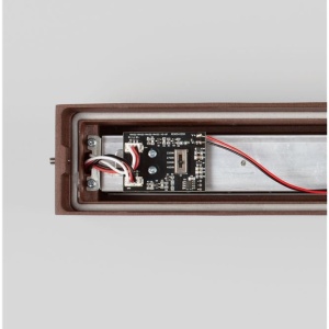 Aplica exterior corten liniara 50cm IP65 LED CCT PRISMATIC - Img 5