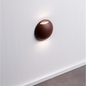 Aplica exterior cu iluminat sus si jos LED IP65 PASSO corten 559657 universul-luminii.ro