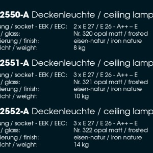 Aplica exterior design industrial din fier forjat DE 2552-A, 73cm 63807 universul-luminii.ro