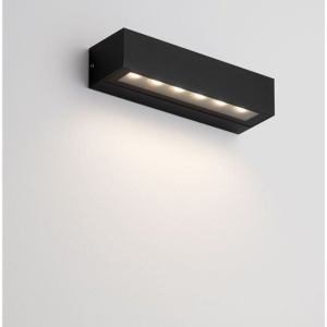 Aplica exterior neagra liniara 22cm IP65 LED CCT PRISMATIC - Img 3