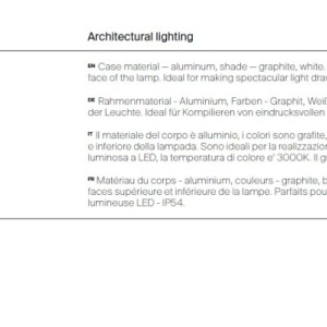 Aplica LED ambientala de exterior IP54 Show grafit 226787 universul-luminii.ro