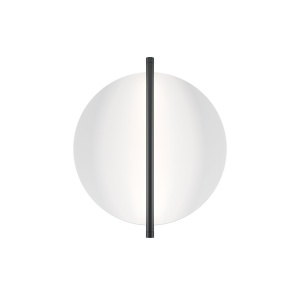 Aplica LED ambientala design modern Mira negru/alb