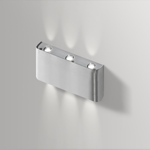 Aplica LED ambientala GINNO 3 aluminiu - Img 2