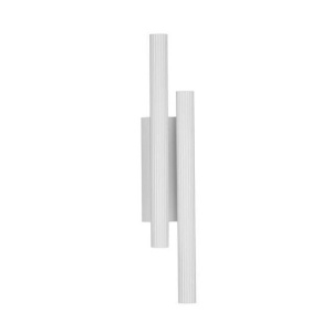 Aplica LED ambientala stil minimalist PARON 2 alb H-38cm