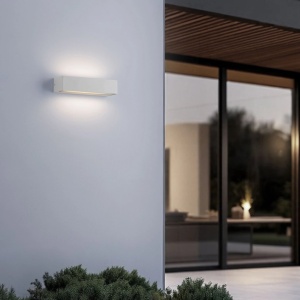 Aplica LED CCT ambientala de exterior IP65 LANE alba 21W