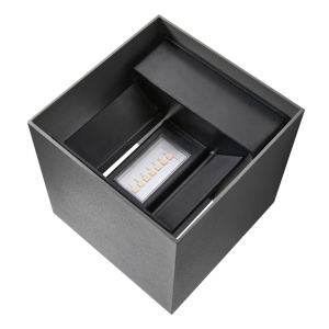 Aplica LED de exterior ambientala stil nordic IP44 Milda antracit 130547 universul-luminii.ro
