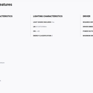 Aplica LED de exterior design modern IP65 BALIC Black 214627 universul-luminii.ro