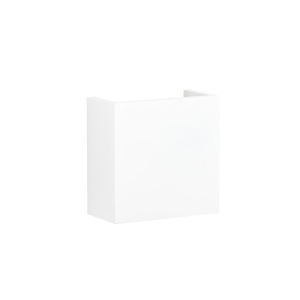 Aplica LED de perete cu lumina ambientala design modern Gent alb - Img 2
