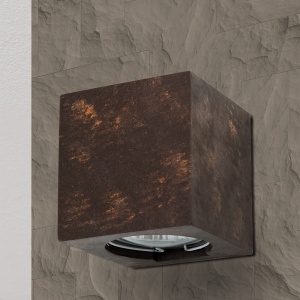 Aplica LED de perete design ambiental Cube antique rustic - Img 4