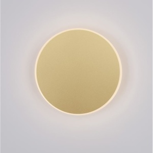 Aplica LED de perete design ambiental CYRCLE 20cm aurie 107157 universul-luminii.ro