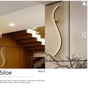 Aplica LED de perete design modern Siloe - Img 6