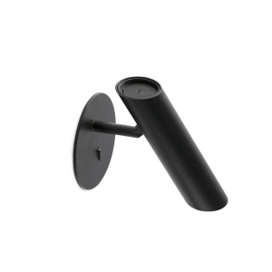 Aplica LED de perete moderna LEO neagra - Img 2